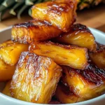 Air Fryer Caramelized Pineapple - Easy & Sweet Treat