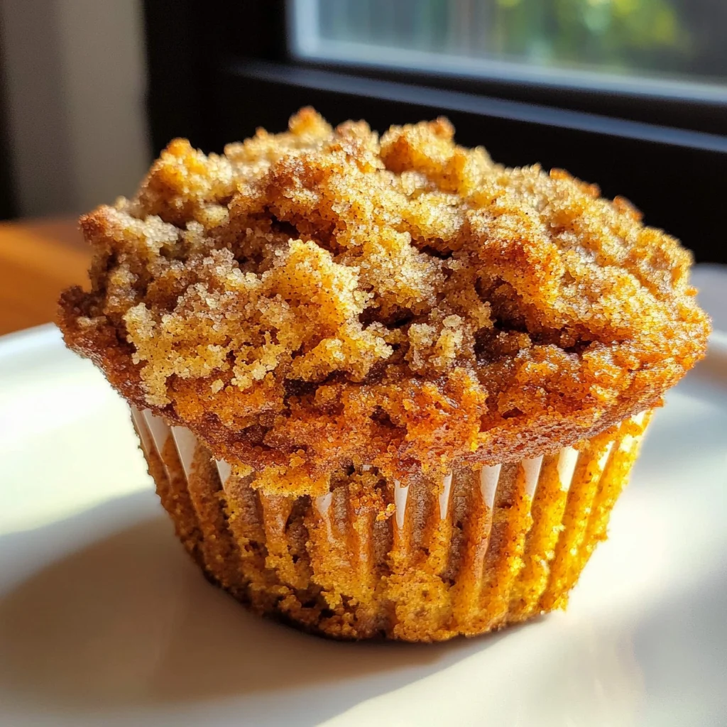 Amazing Spiced Pumpkin Streusel Muffins: 280-Calorie Delight