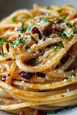 Caramelized Onion Pasta with Chilli Oil
