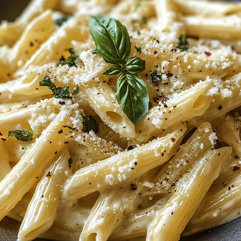 Creamy Lemon Feta Pasta Recipe