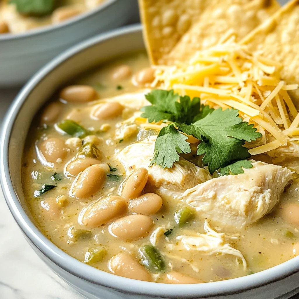 Creamy White Chicken Chili Recipe