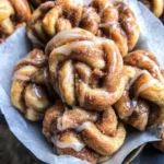 Easiest Cinnamon Crunch Knots