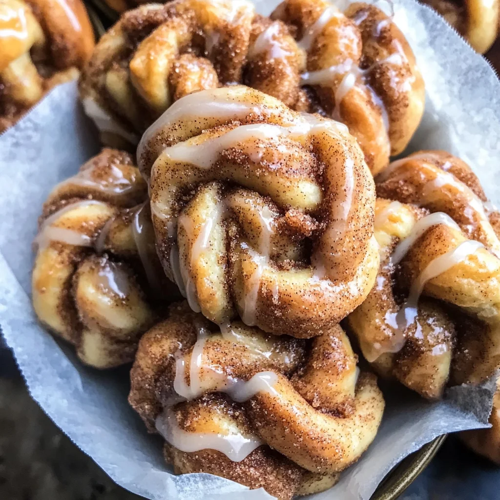 Easiest Cinnamon Crunch Knots
