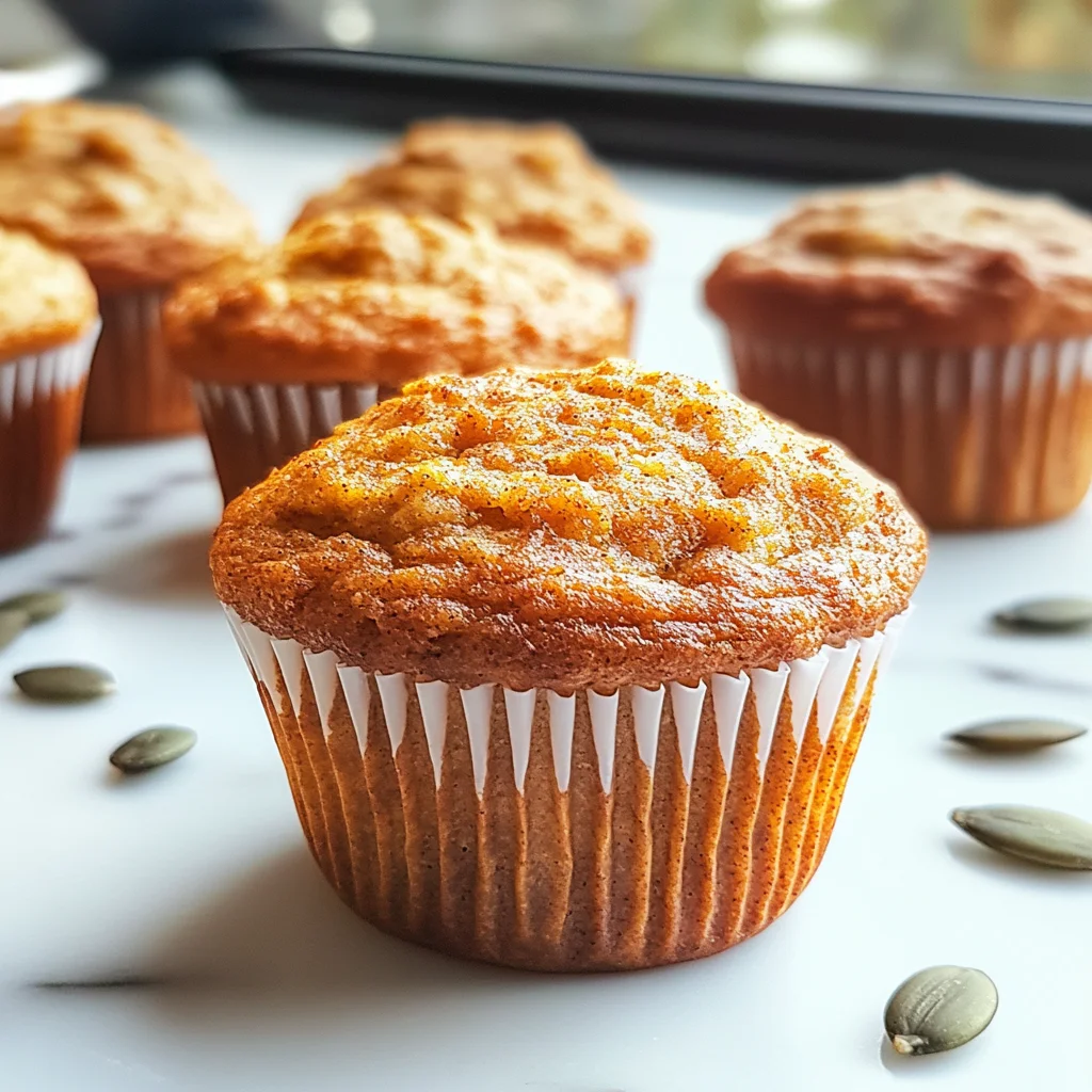 Healthy Greek Yogurt Pumpkin Muffins