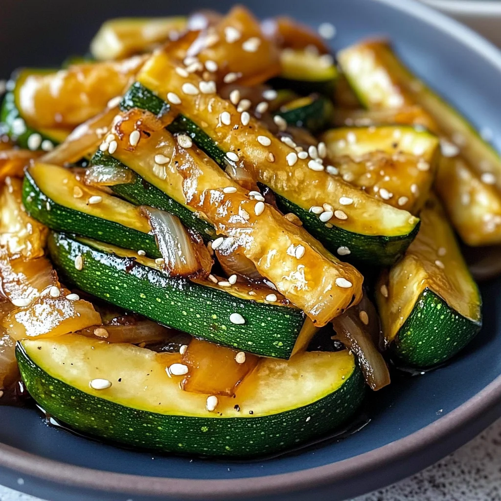 Hibachi Zucchini