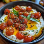 Hot Honey Tomato Burrata Dip