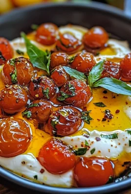 Hot Honey Tomato Burrata Dip