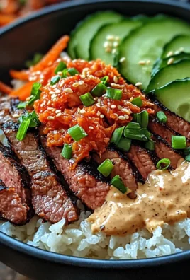 Korean BBQ Steak Bowls: A Delicious and Easy Recipe to Try Tonight