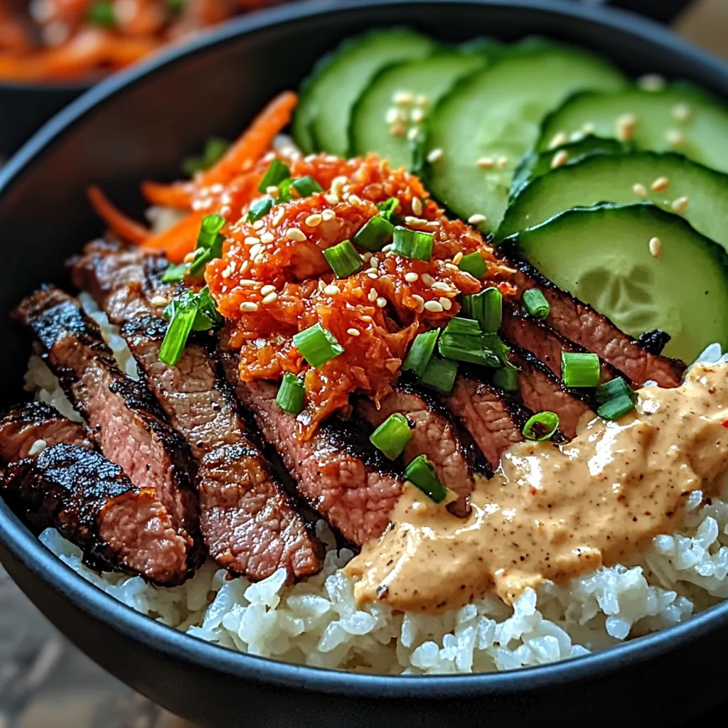 Korean BBQ Steak Bowls: A Delicious and Easy Recipe to Try Tonight