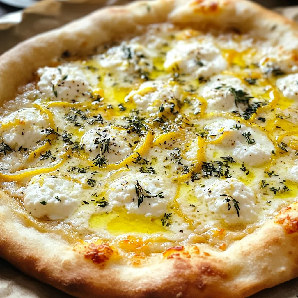Lemon Pizza