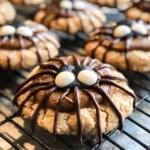 Peanut Butter Spider Cookies