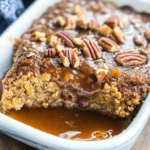 Pumpkin Pecan Cobbler