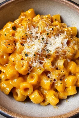 Roasted Pumpkin and Garlic Pasta