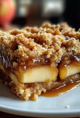 Salted Caramel Apple Crumble Bars Fall Treat: Get Addicted in 45 Min
