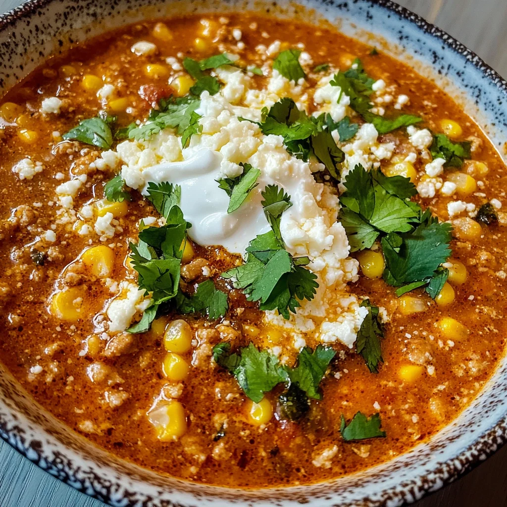 Street Corn Chicken Chili