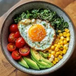 Sunshine Veggie & Egg Bowl