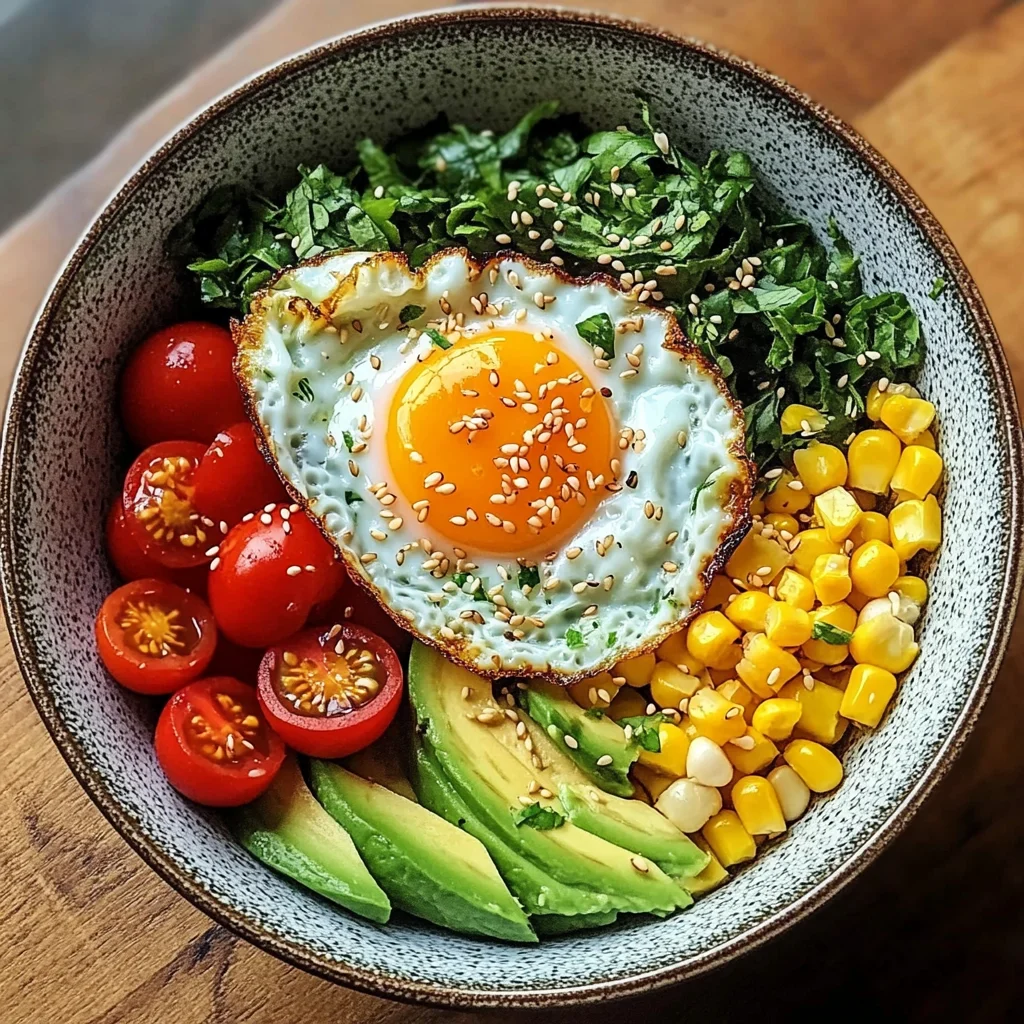 Sunshine Veggie & Egg Bowl