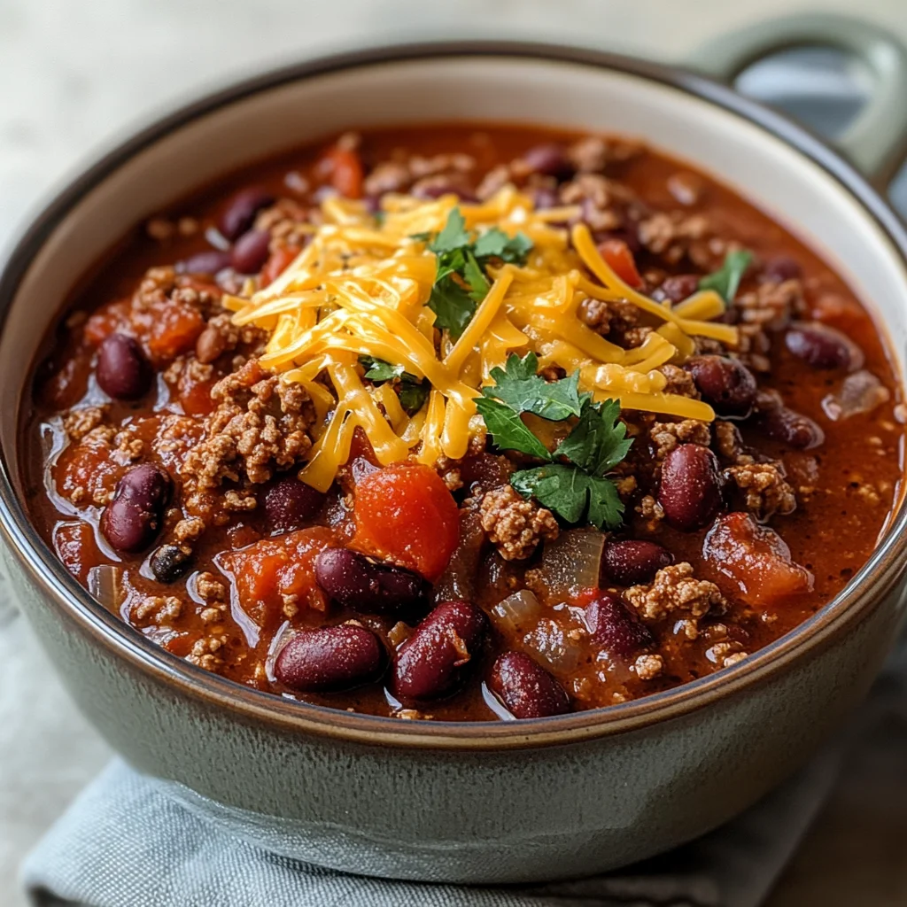 The Best Homemade Stovetop Chili