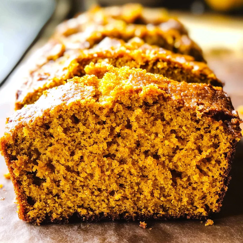Vanilla Pudding Pumpkin Bread