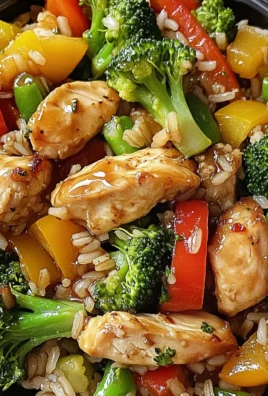Wild Rice Chicken Stir-Fry with Fresh Veggies