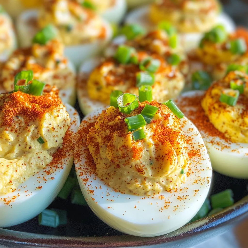 Cajun Deviled Eggs Recipe