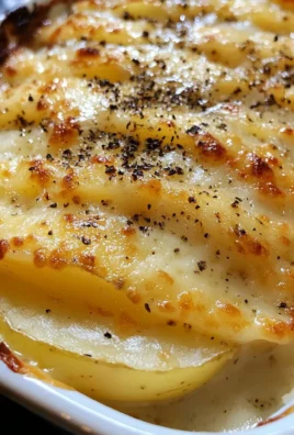 Cheesy Garlic Potatoes Gratin – Easy & Creamy Recipe