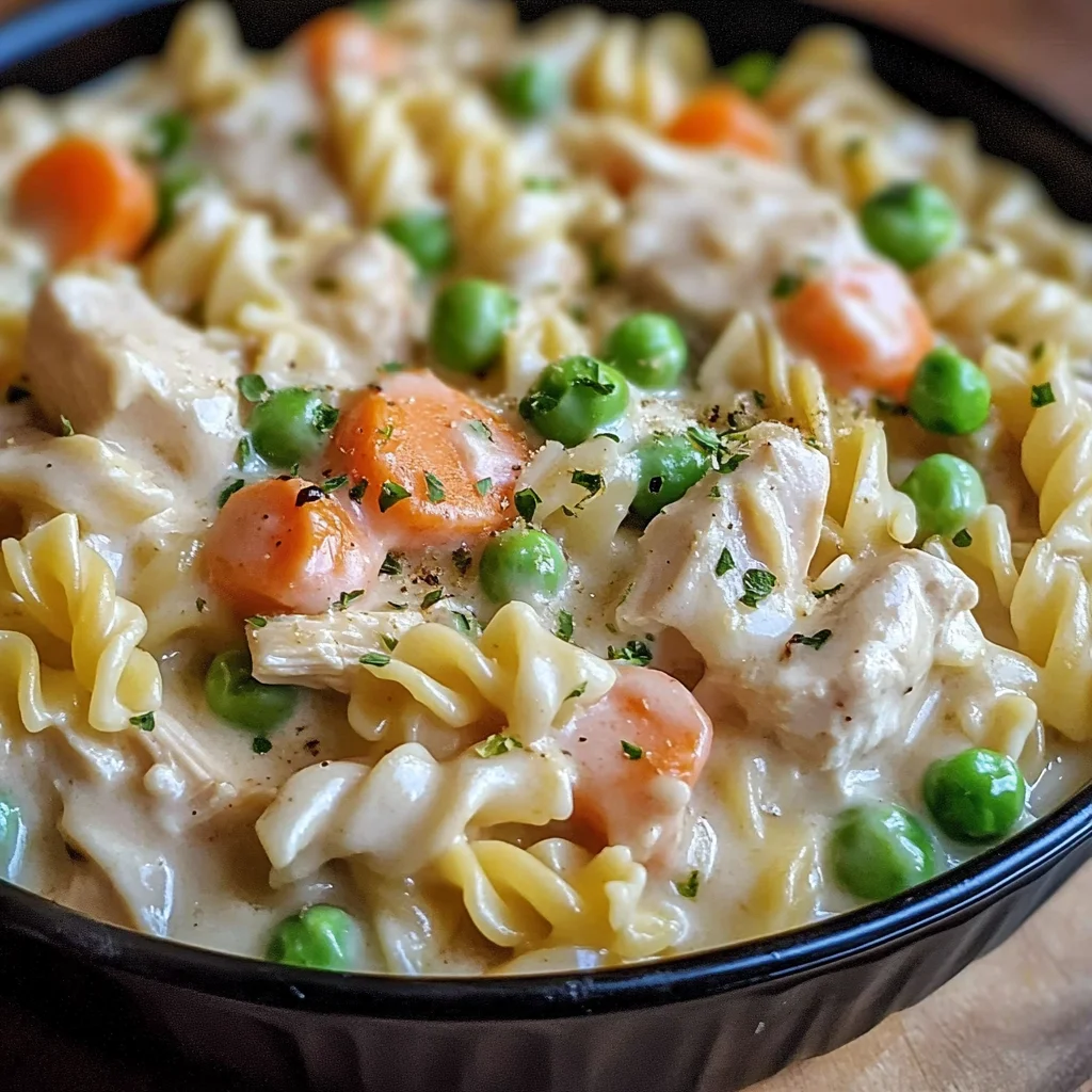 Chicken Pot Pie Pasta Recipe