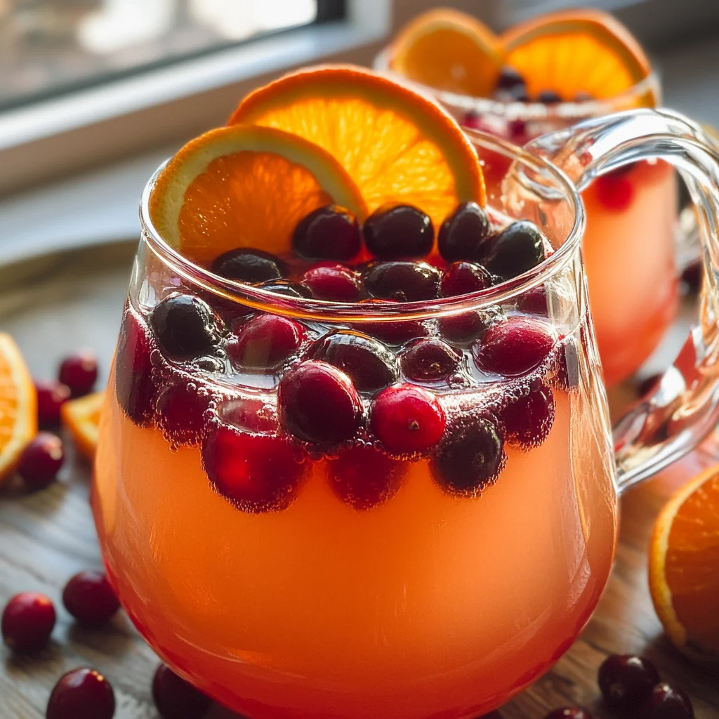 Cranberry Orange Margarita Sangria