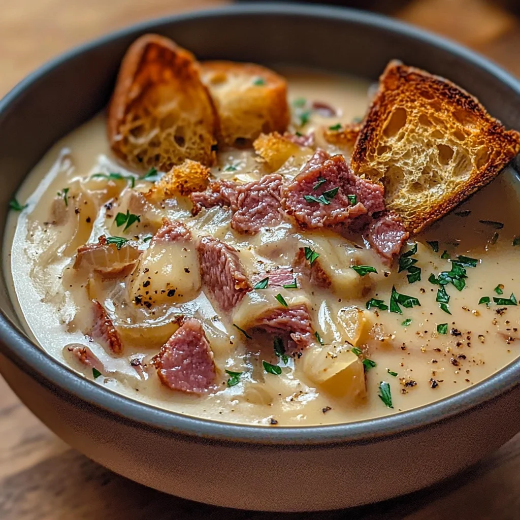 Creamy Reuben Soup: A Delicious Twist on a Classic