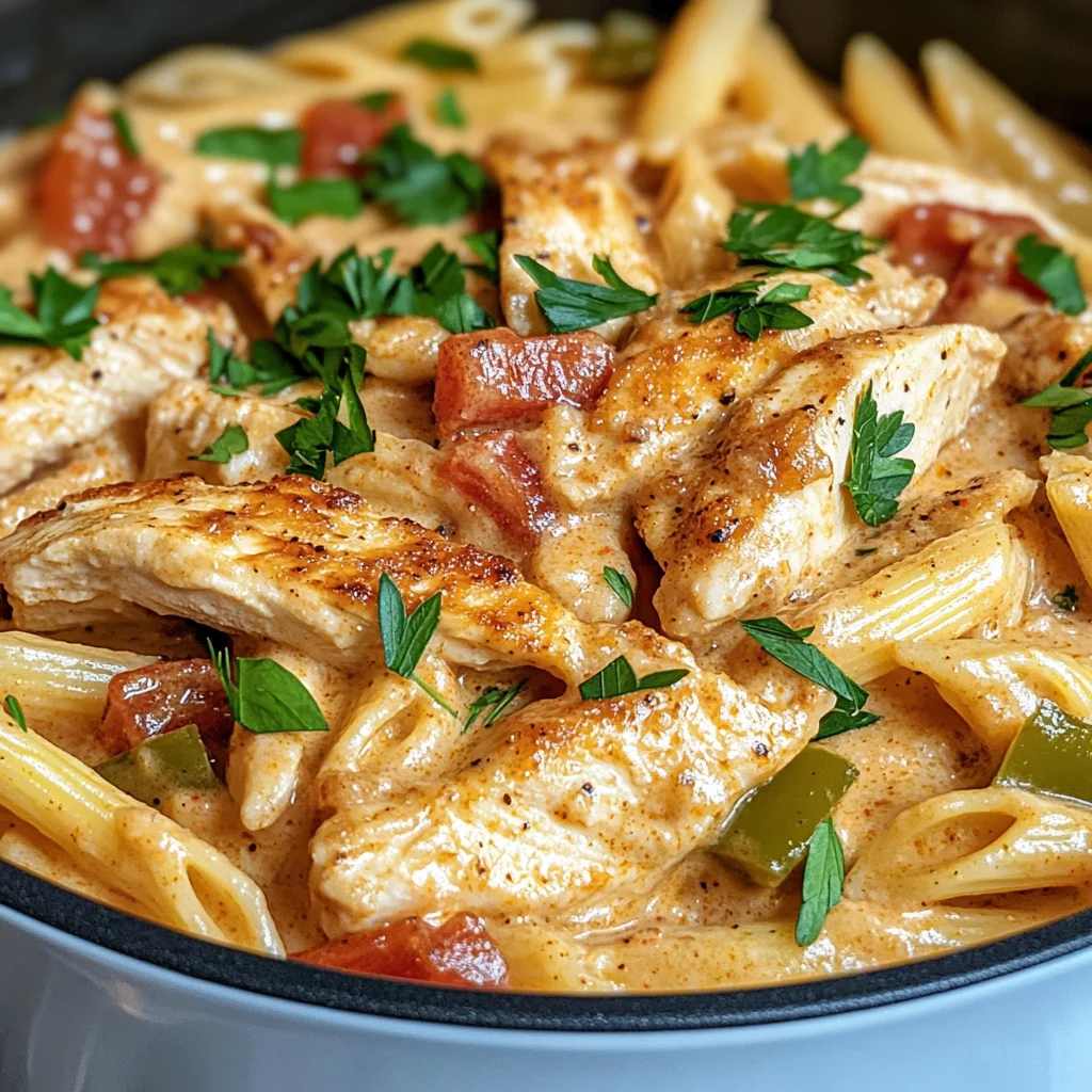 Crock Pot Creamy Cajun Chicken Pasta: Easy & Flavorful Dinner