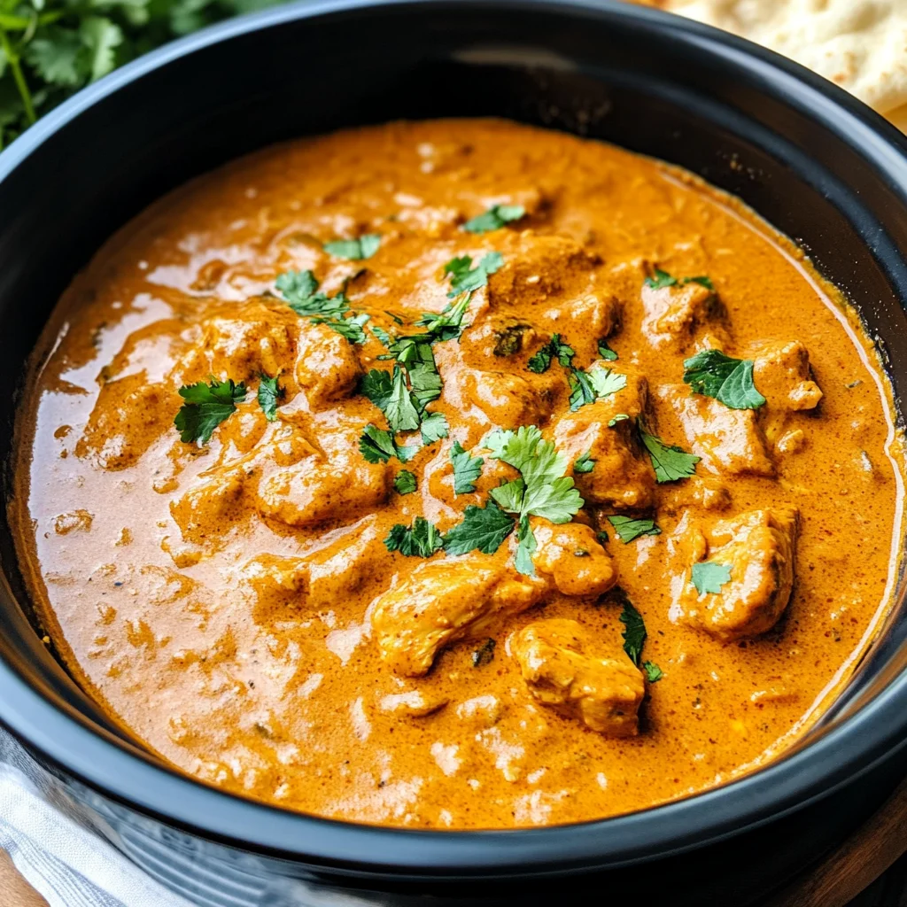 Crockpot Butter Chicken