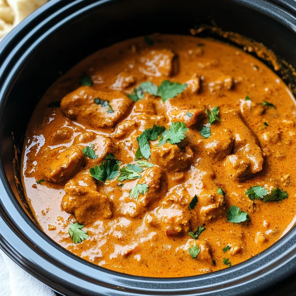 Crockpot Butter Chicken