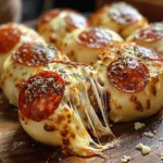 Easy Pepperoni Pizza Bombs