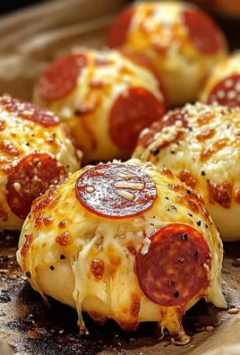 Easy Pepperoni Pizza Bombs