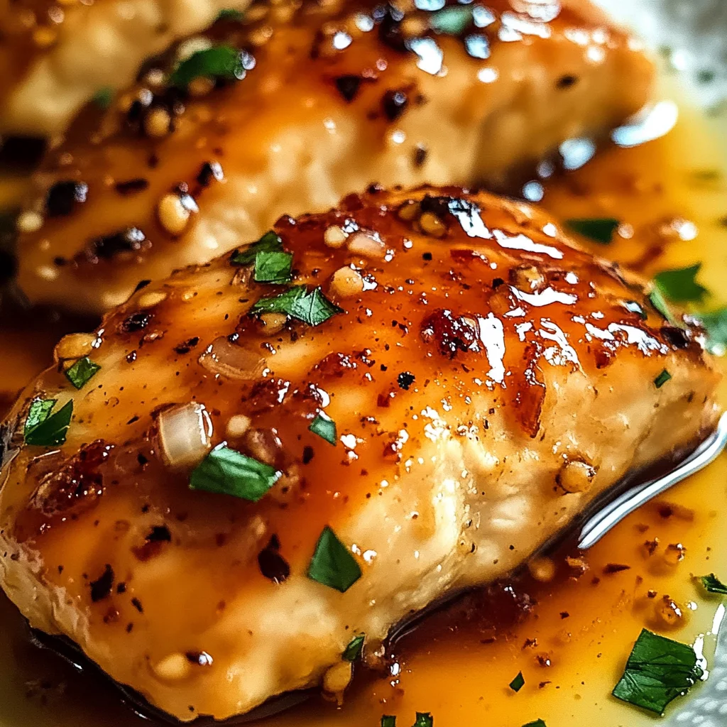 Honey Garlic Chicken Breasts