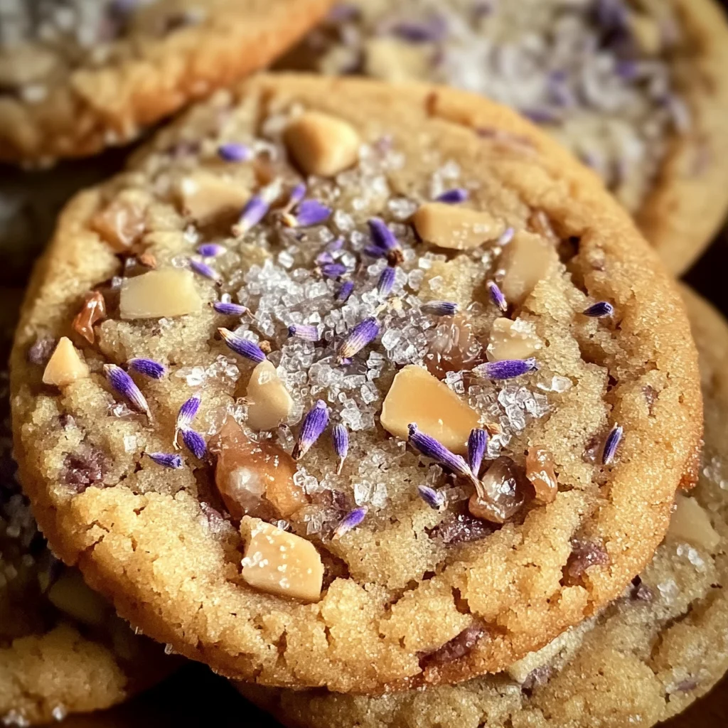 Lavender Honey Crunch Cookies