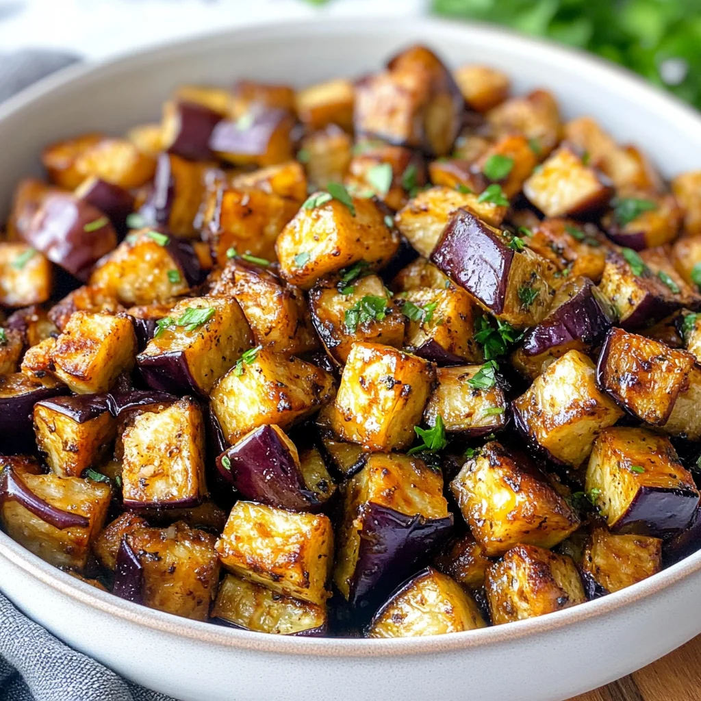 Low-Calorie Air Fryer Eggplant
