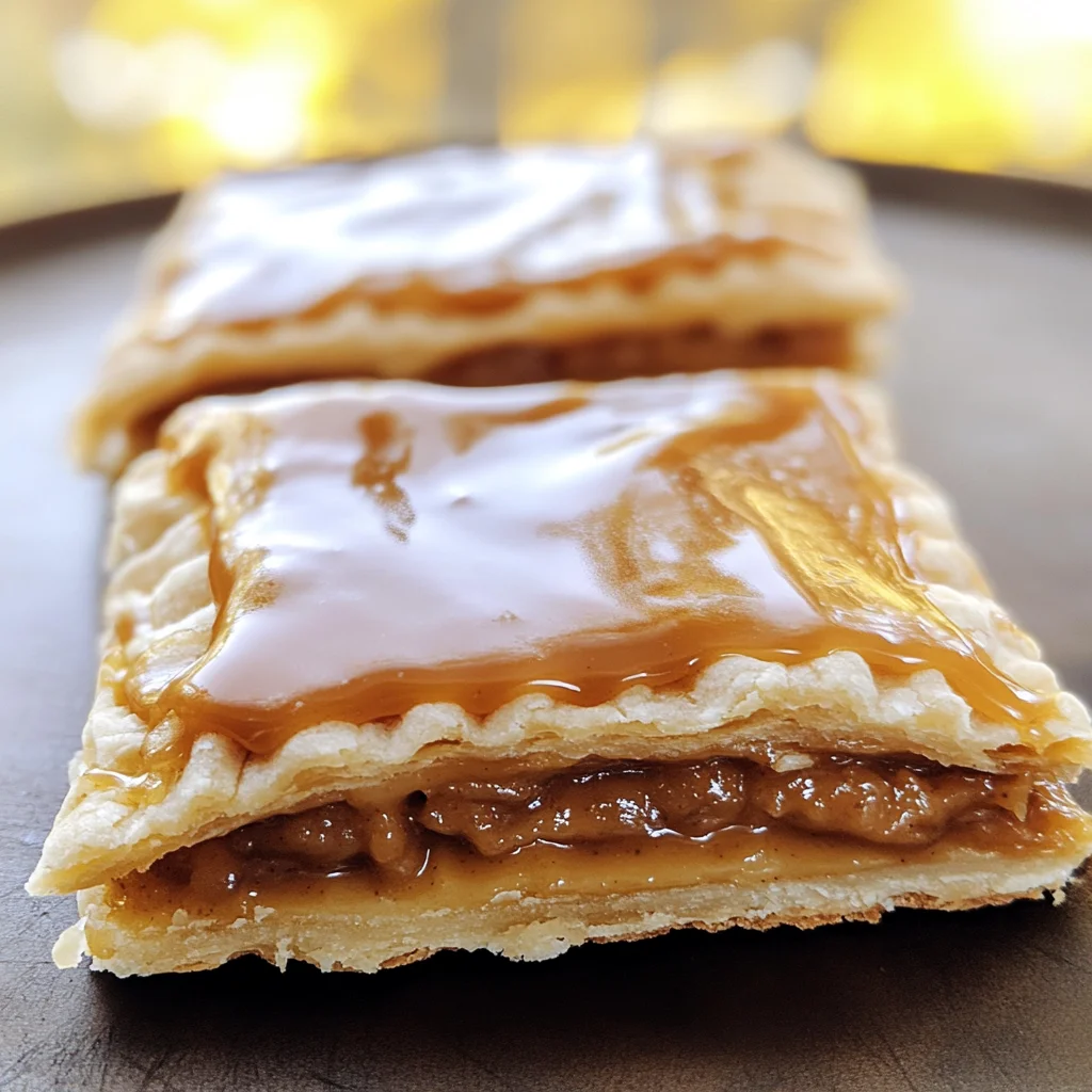 Maple-Glazed Pumpkin Poptarts