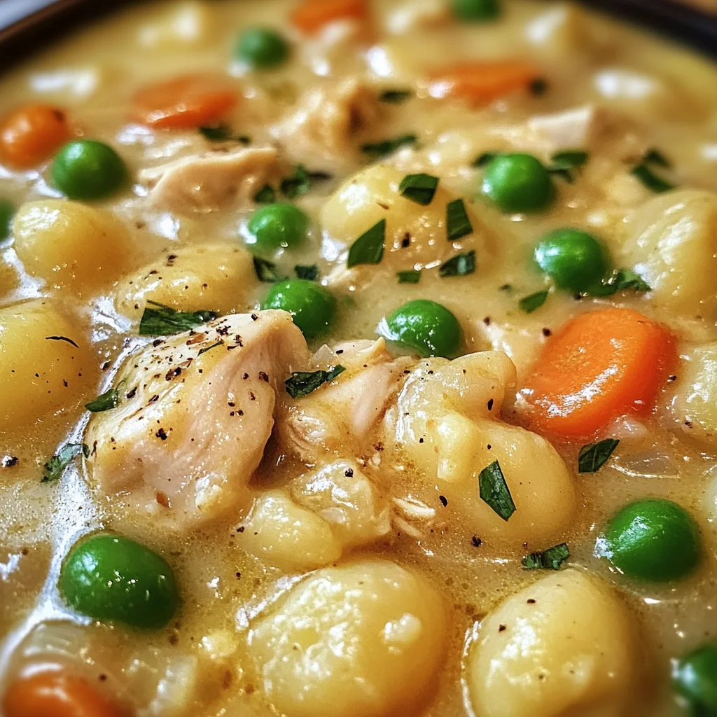 ONE POT GNOCCHI CHICKEN POT PIE