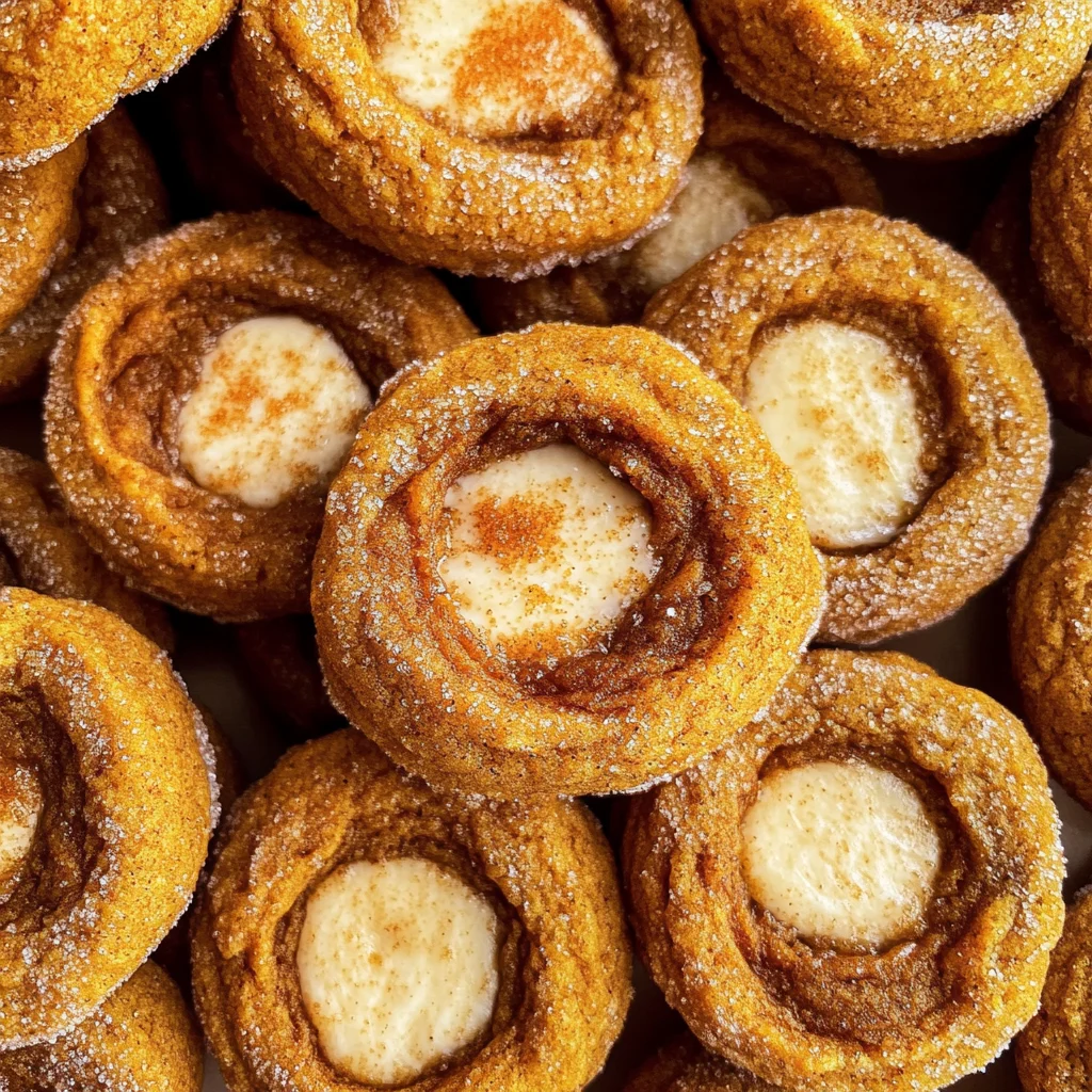 Pumpkin Cheesecake Cookies