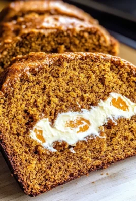 Pumpkin Cream Cheese Bread