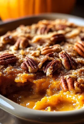 Pumpkin Pecan Cobbler