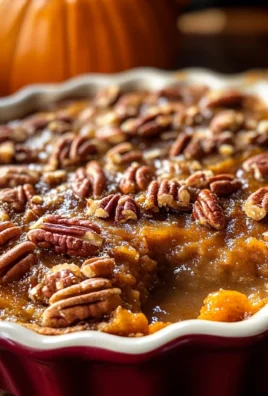 Pumpkin Pecan Cobbler