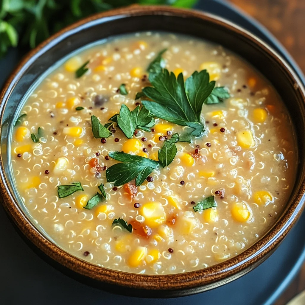Quinoa Corn Chowder