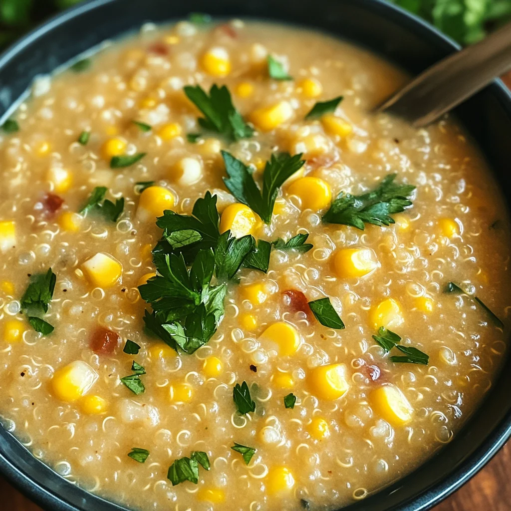 Quinoa Corn Chowder